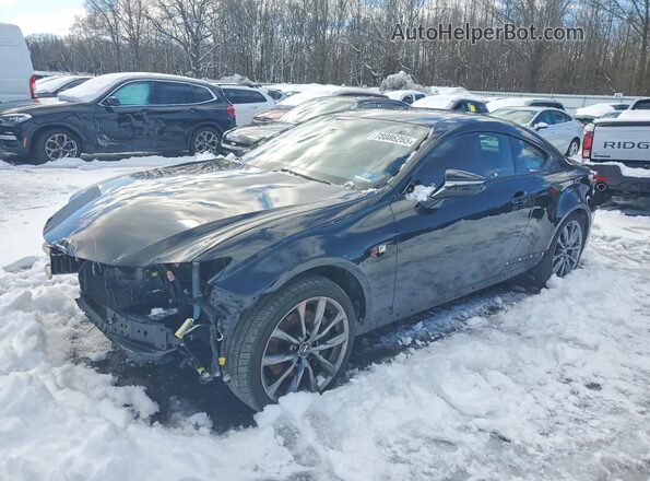 JTHG85EC7L5005628 2020 LEXUS RC Черный Передняя левая четверть