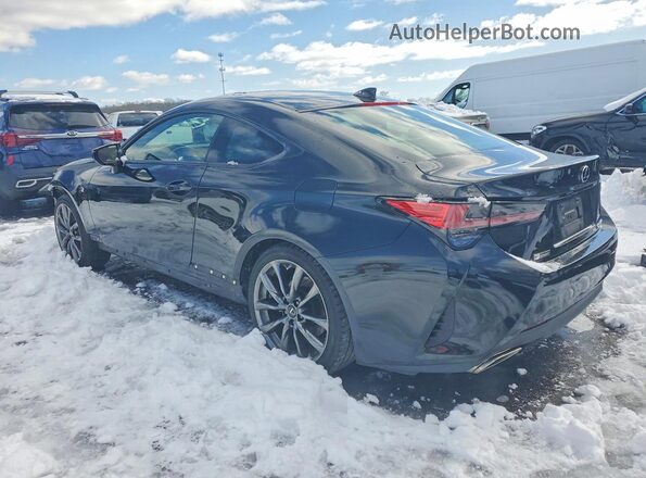 JTHG85EC7L5005628 2020 LEXUS RC Черный Задняя левая четверть