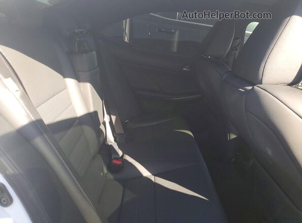JTHGA1D20L5103213 2020 LEXUS IS Белый Вид задних сидений
