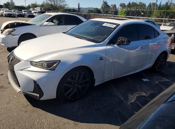 JTHGA1D20L5103213 2020 LEXUS IS Белый Передняя левая четверть