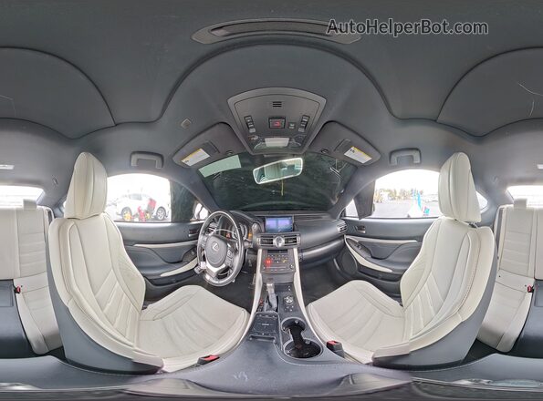JTHGA5BC9N5012124 2022 LEXUS RC Желтый Панорамный вид салона 360°