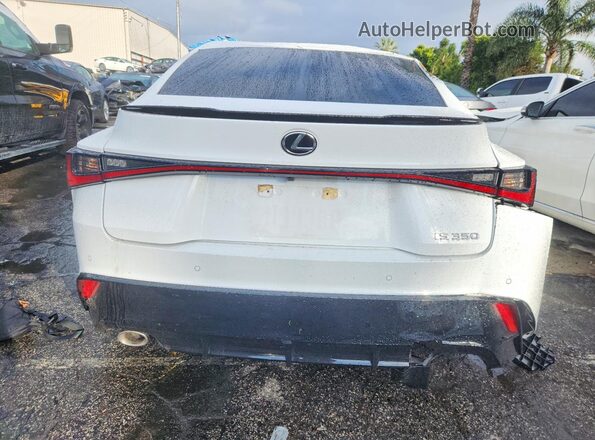 JTHGZ1B20N5052519 2022 LEXUS IS Белый Вид сзади