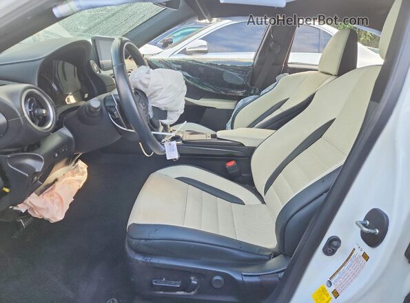 JTHGZ1B20N5052519 2022 LEXUS IS White Widok wnętrza z przodu