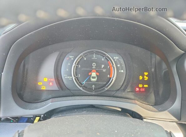 JTHGZ1B20N5052519 2022 LEXUS IS White Widok zestawu wskaźników