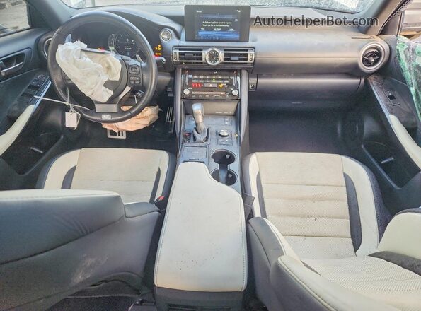 JTHGZ1B20N5052519 2022 LEXUS IS White Widok deski rozdzielczej