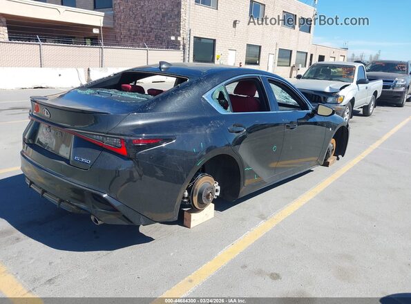 JTHGZ1B21N5049872 2022 LEXUS IS 350 Black Tył prawy