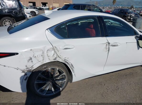 JTHGZ1B22N5055664 2022 LEXUS IS 350 Белый Вид спереди
