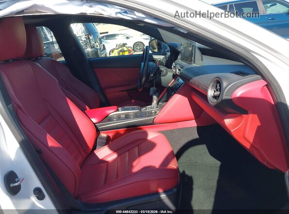 JTHGZ1B22N5055664 2022 LEXUS IS 350 Белый Вид салона спереди