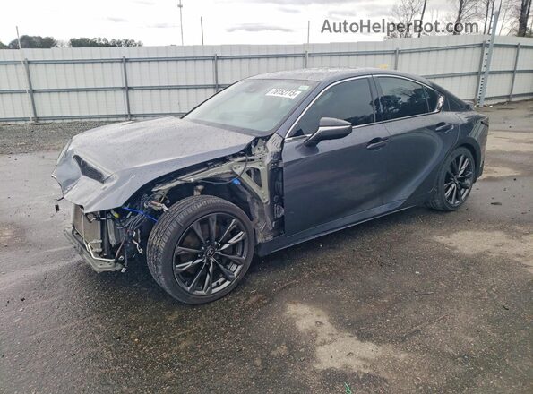 JTHGZ1B22P5063489 2023 LEXUS IS Серый Передняя левая четверть