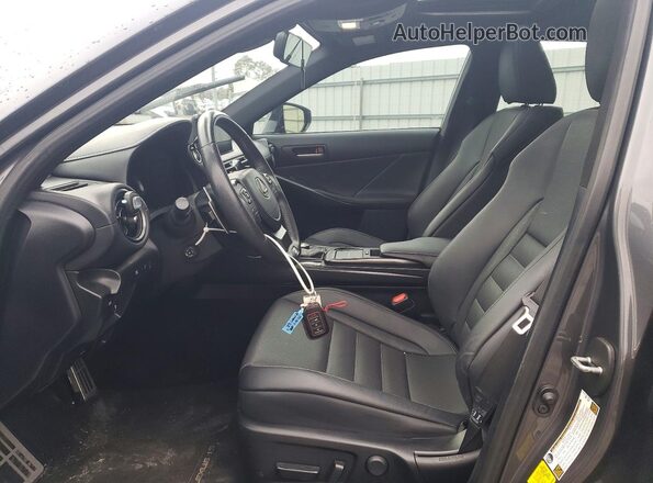 JTHGZ1B22P5063489 2023 LEXUS IS Серый Вид салона спереди