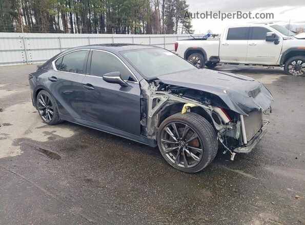 JTHGZ1B22P5063489 2023 LEXUS IS Серый Передняя правая четверть