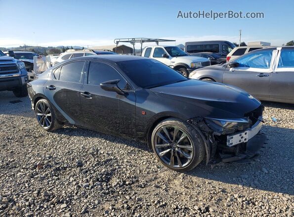 JTHGZ1B22S5085789 2025 LEXUS IS Черный Передняя правая четверть