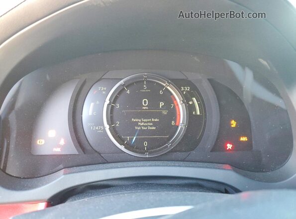 JTHGZ1B22S5085789 2025 LEXUS IS Черный Вид щитка приборов