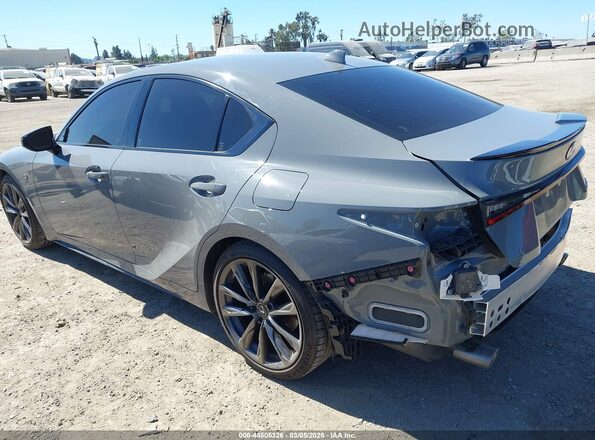 JTHGZ1B22S5086070 2025 LEXUS IS 350 Серый Задняя левая четверть