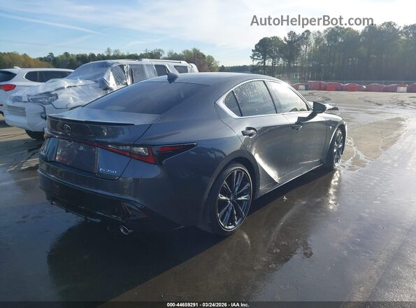 JTHGZ1B24P5062358 2023 LEXUS IS 350 Серый Задняя правая четверть