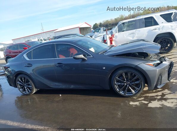 JTHGZ1B24P5062358 2023 LEXUS IS 350 Серый Вид задней части салона