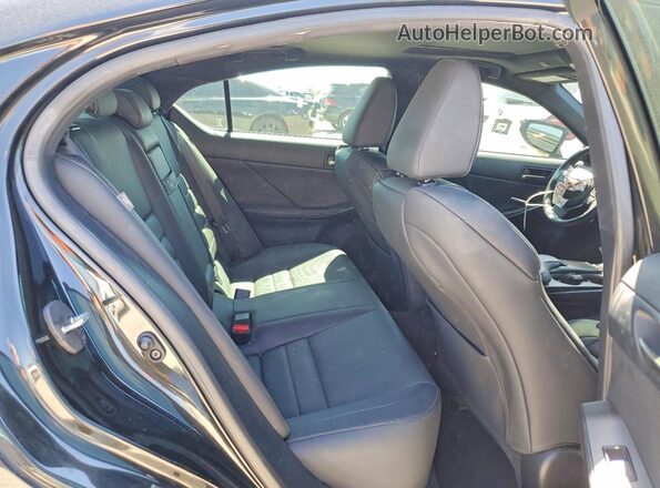 JTHGZ1B24R5077381 2024 LEXUS IS Черный Вид задних сидений