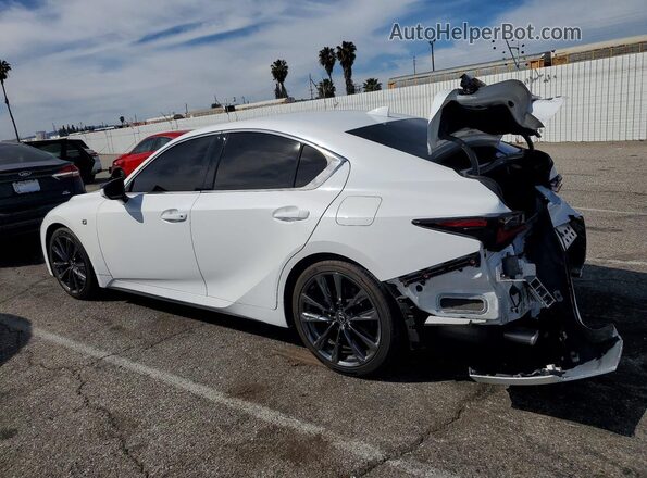 JTHGZ1B24R5079681 2024 LEXUS IS Белый Задняя левая четверть