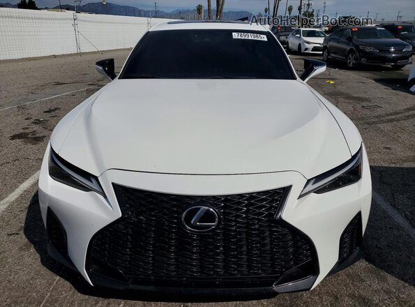 JTHGZ1B24R5079681 2024 LEXUS IS Белый Вид спереди