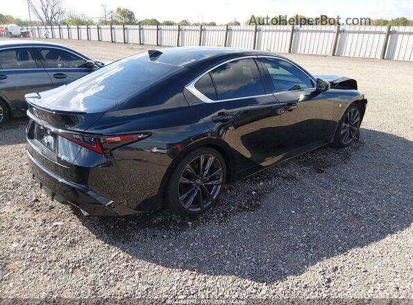 JTHGZ1B26R5075082 2024 LEXUS IS 350 Черный Задняя правая четверть