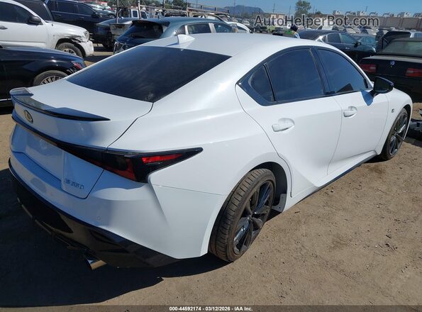JTHGZ1B26S5092552 2025 LEXUS IS 350 Белый Задняя правая четверть