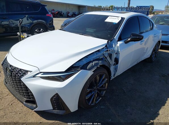 JTHGZ1B26S5092552 2025 LEXUS IS 350 Белый Передняя левая четверть