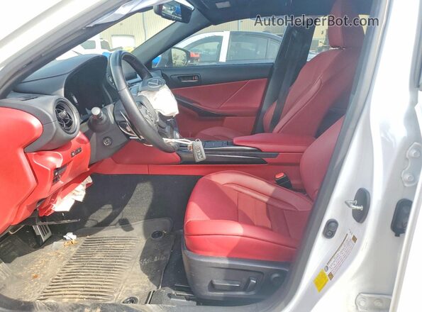 JTHGZ1B27P5062080 2023 LEXUS IS Белый Вид салона спереди