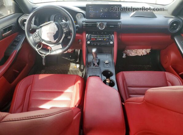 JTHGZ1B27P5062080 2023 LEXUS IS Белый Вид панели приборов