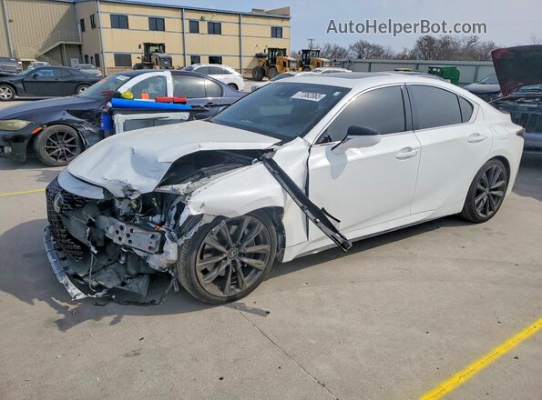 JTHGZ1B27P5062080 2023 LEXUS IS Белый Передняя левая четверть