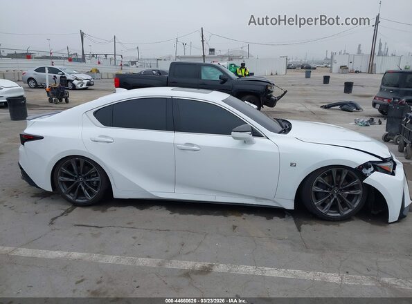 JTHGZ1B27P5069367 2023 LEXUS IS 350 White Widok wnętrza z tyłu