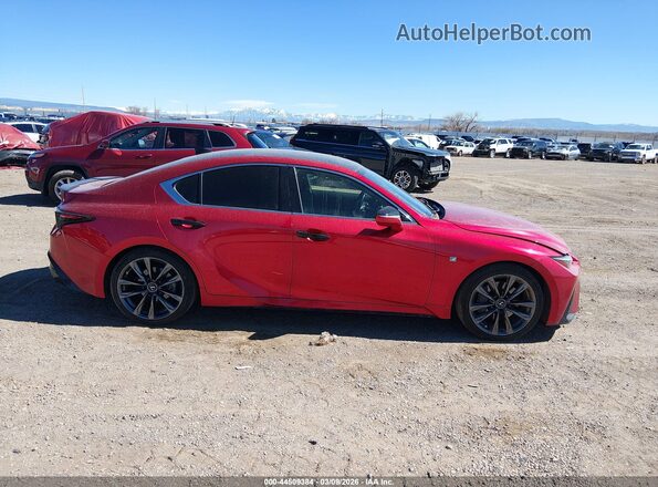JTHGZ1B28M5038351 2021 LEXUS IS 350 Красный Панорамный вид салона 360°