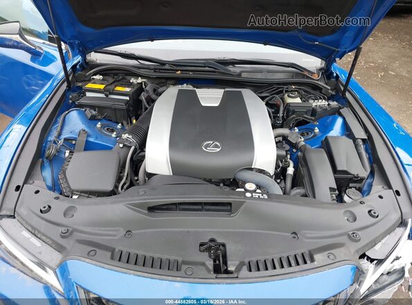 JTHGZ1B29N5049716 2022 LEXUS IS 350 Синий Вид сзади