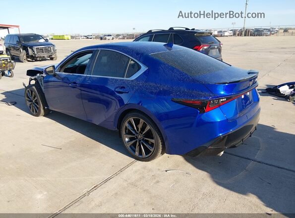 JTHGZ1B2XP5058900 2023 LEXUS IS 350 Blue Հետևի ձախ
