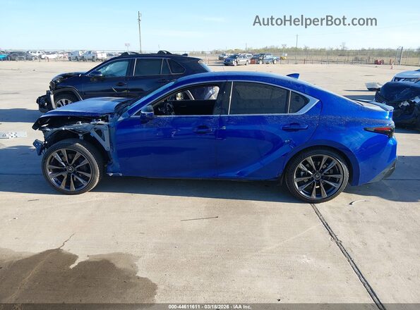 JTHGZ1B2XP5058900 2023 LEXUS IS 350 Blue Սալոնի 360 աստիճան տեսք