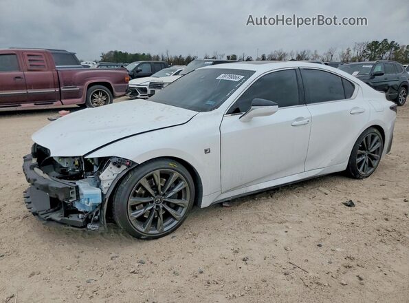 JTHGZ1B2XP5067970 2023 LEXUS IS Белый Передняя левая четверть