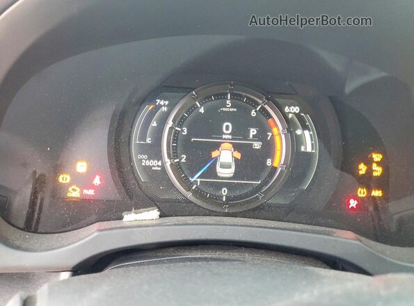 JTHGZ1B2XP5067970 2023 LEXUS IS Белый Вид щитка приборов