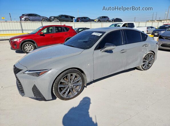 JTHGZ1B2XR5077384 2024 LEXUS IS Gray Przód lewy