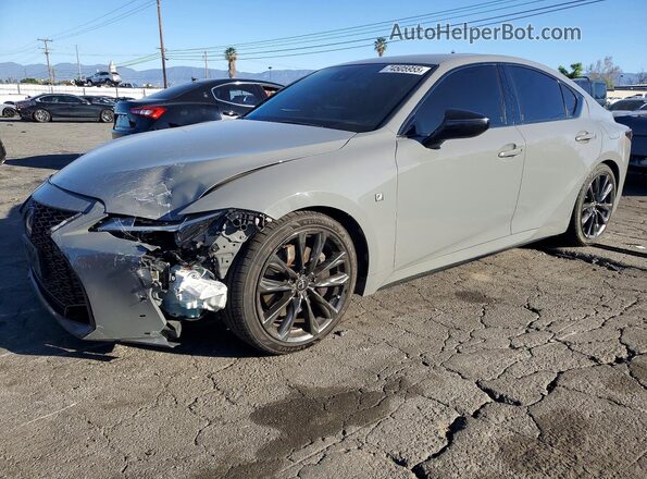 JTHGZ1B2XS5083675 2025 LEXUS IS Gray Vista tres cuartos delantera izquierda