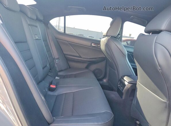 JTHGZ1B2XS5083675 2025 LEXUS IS Gray Vista de los asientos traseros