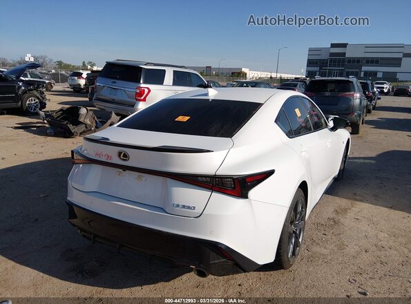 JTHGZ1B2XS5091629 2025 LEXUS IS 350 Белый Задняя правая четверть