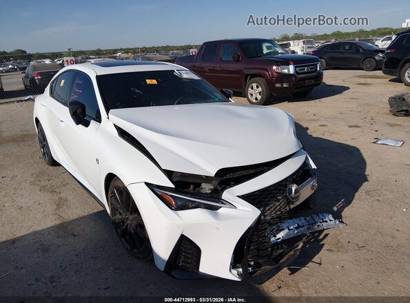 JTHGZ1B2XS5091629 2025 LEXUS IS 350 Белый Передняя правая четверть