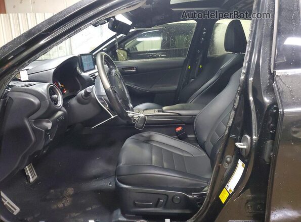 JTHGZ1E21M5019426 2021 LEXUS IS Black Вид салону спереду