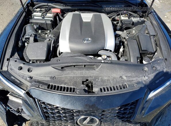 JTHGZ1E21P5030107 2023 LEXUS IS Black Widok wnętrza z tyłu