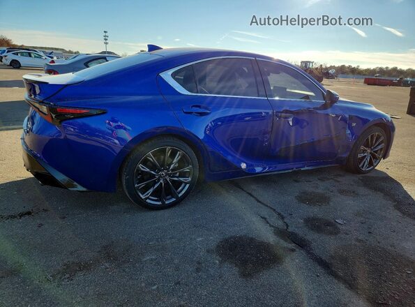 JTHGZ1E25R5033899 2024 LEXUS IS Синий Задняя правая четверть