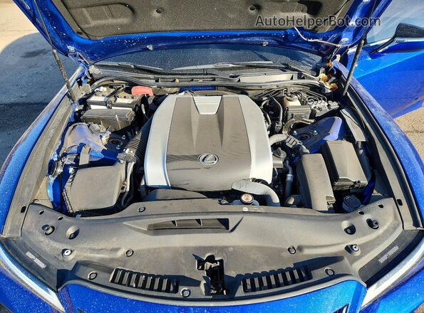 JTHGZ1E25R5033899 2024 LEXUS IS Синий Вид задней части салона