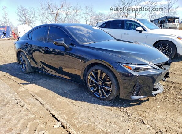 JTHGZ1E26S5039460 2025 LEXUS IS Black Przód prawy