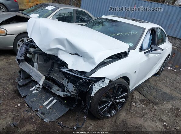 JTHGZ1E29P5030985 2023 LEXUS IS 350 Белый Передняя левая четверть