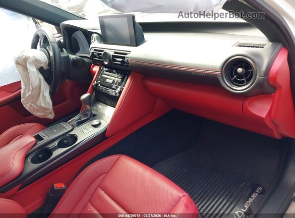 JTHGZ1E29P5030985 2023 LEXUS IS 350 Белый Вид салона спереди