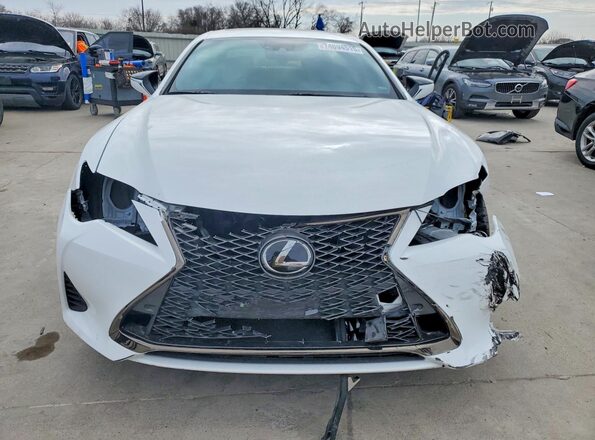 JTHGZ5BC2M5023974 2021 LEXUS RC Белый Вид спереди