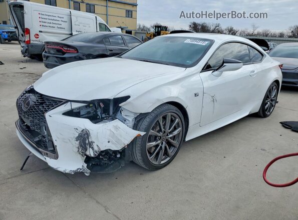 JTHGZ5BC2M5023974 2021 LEXUS RC Белый Передняя левая четверть